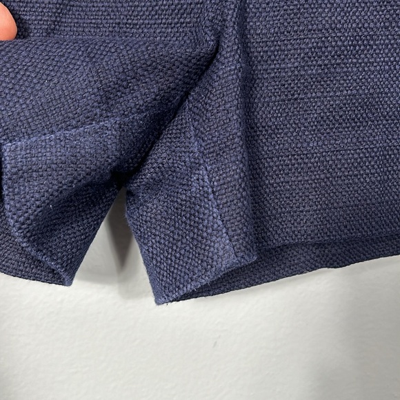 Banana Republic Navy Sailor Cotton Short with gold front buttons waist 33” - Picture 6 of 13